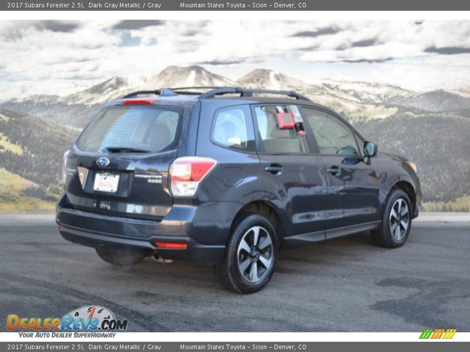 2017 Subaru Forester 2.5i Dark Gray Metallic / Gray Photo #3