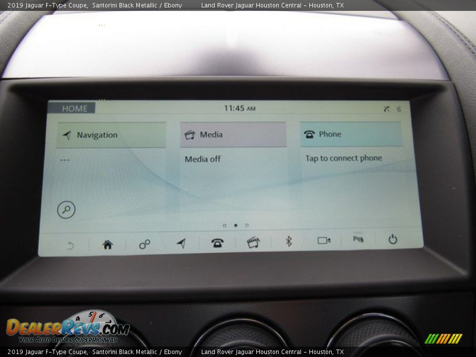 2019 Jaguar F-Type Coupe Santorini Black Metallic / Ebony Photo #26