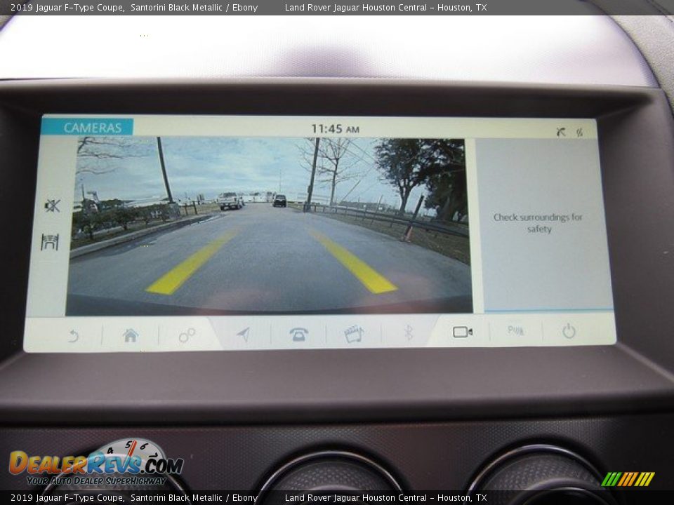 2019 Jaguar F-Type Coupe Santorini Black Metallic / Ebony Photo #28