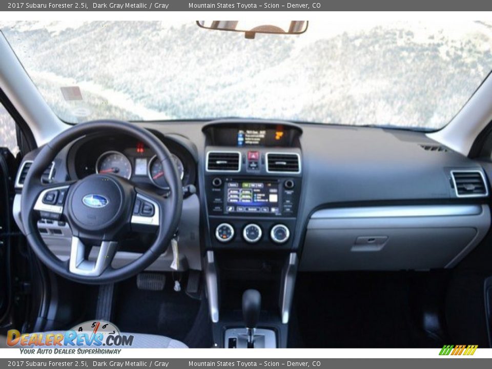 2017 Subaru Forester 2.5i Dark Gray Metallic / Gray Photo #13