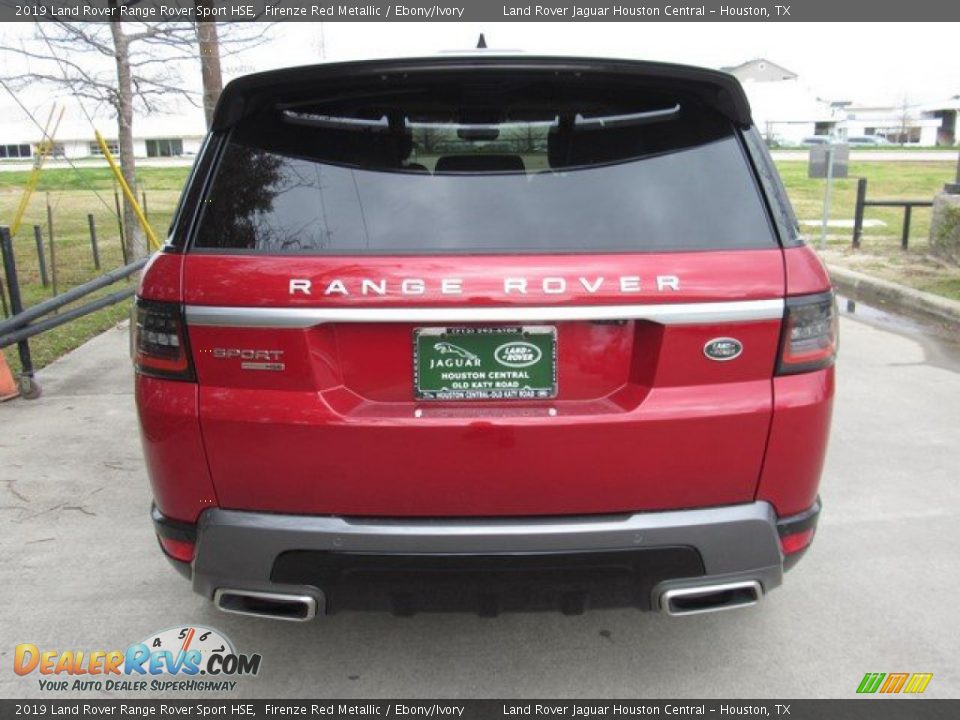 2019 Land Rover Range Rover Sport HSE Firenze Red Metallic / Ebony/Ivory Photo #8