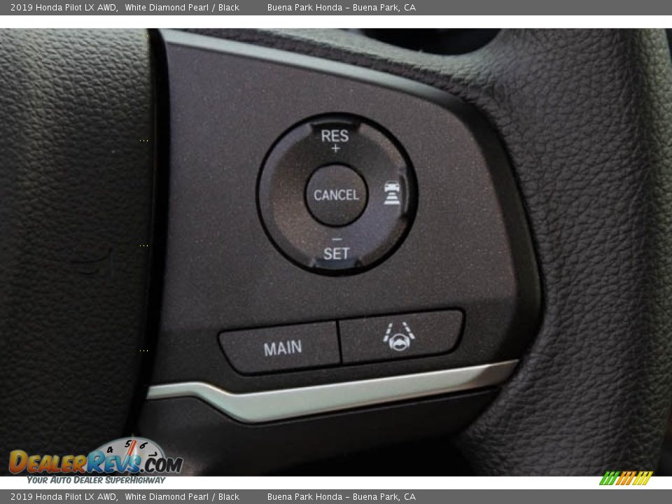 2019 Honda Pilot LX AWD White Diamond Pearl / Black Photo #22