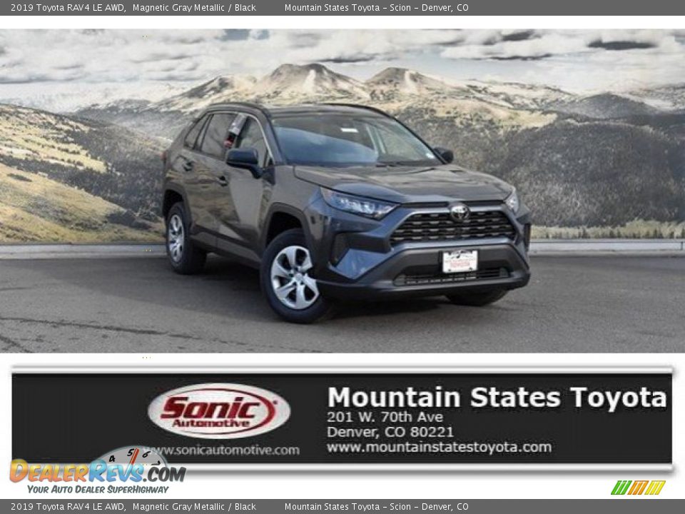 2019 Toyota RAV4 LE AWD Magnetic Gray Metallic / Black Photo #1