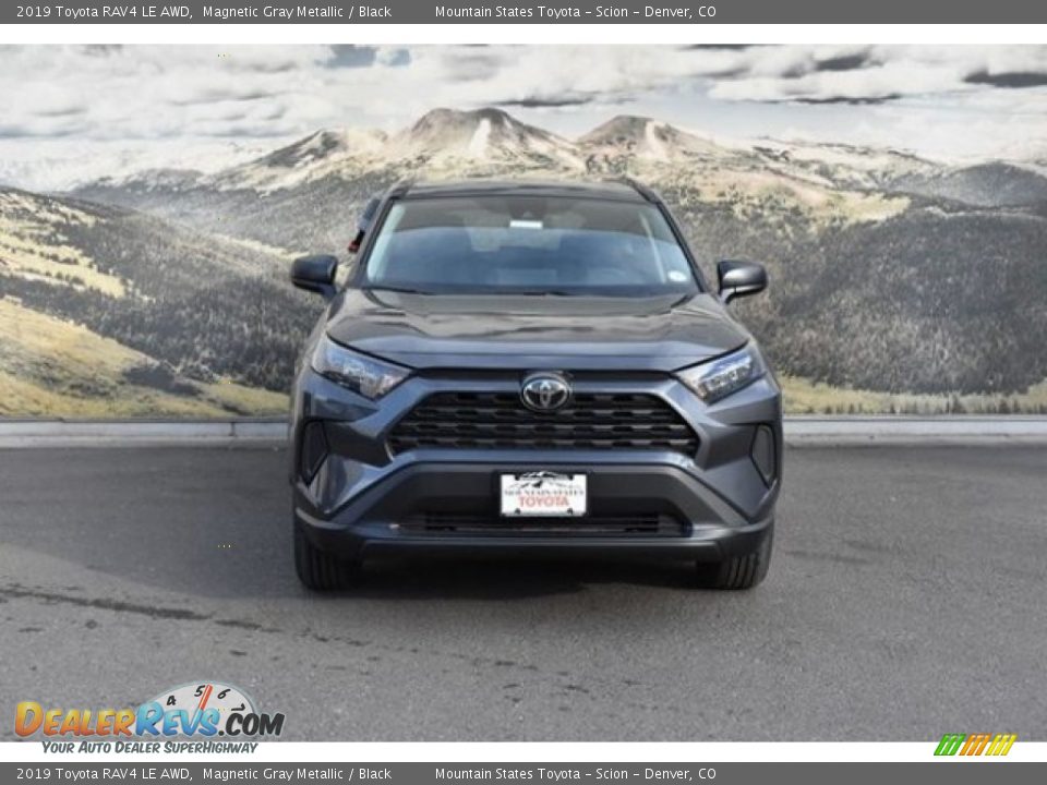 2019 Toyota RAV4 LE AWD Magnetic Gray Metallic / Black Photo #2