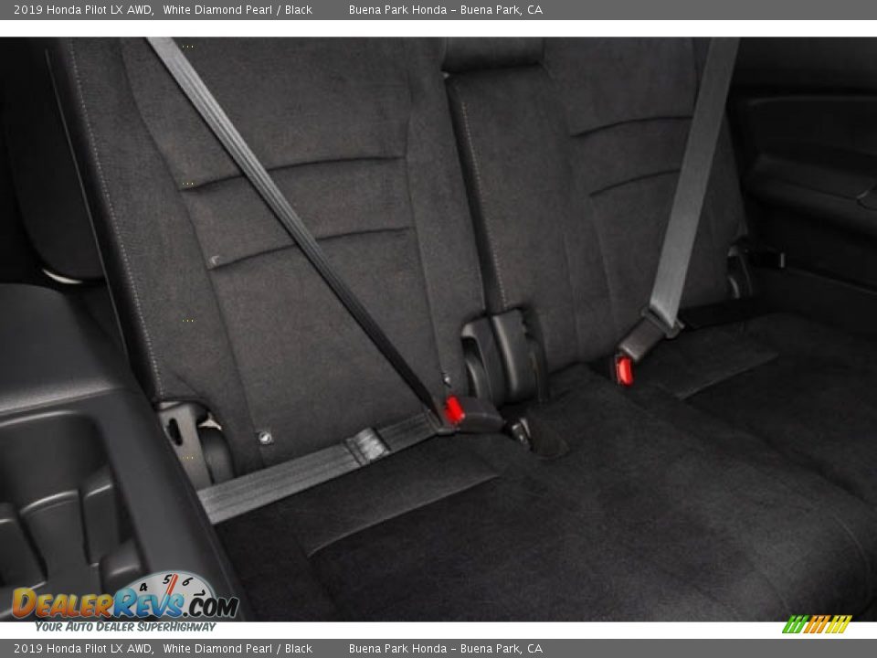 2019 Honda Pilot LX AWD White Diamond Pearl / Black Photo #29