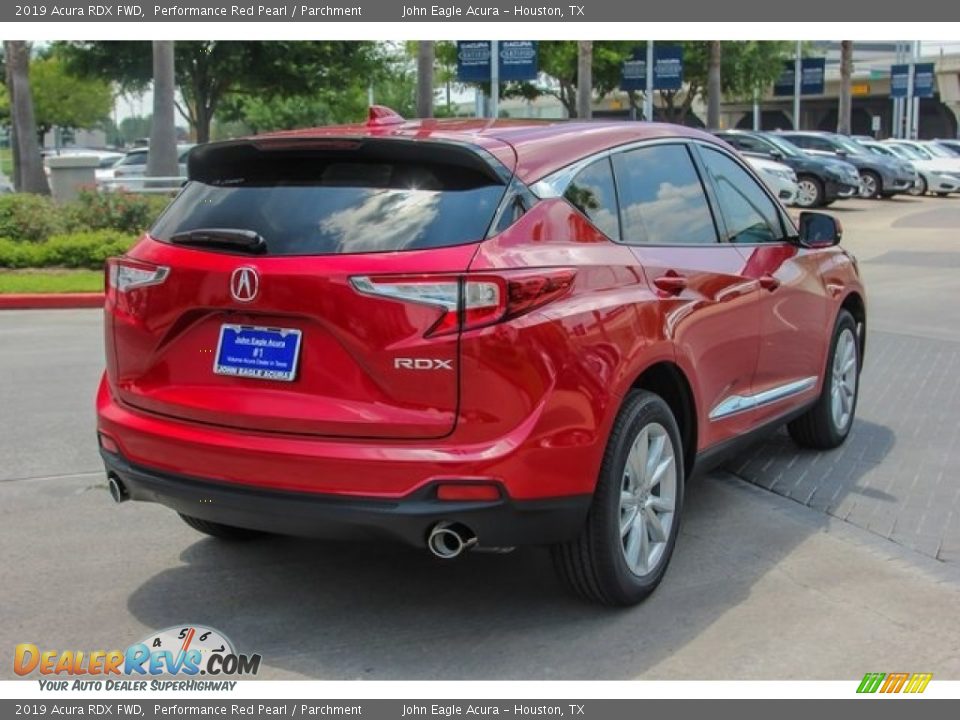 2019 Acura RDX FWD Performance Red Pearl / Parchment Photo #7