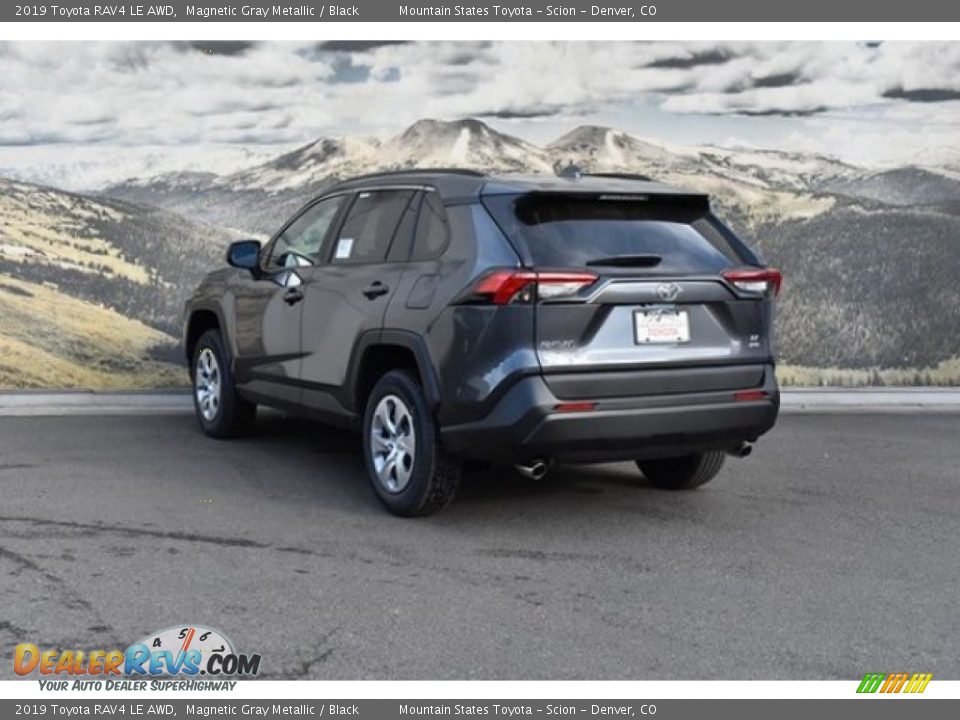 2019 Toyota RAV4 LE AWD Magnetic Gray Metallic / Black Photo #3