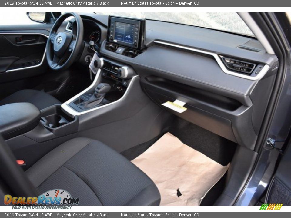 2019 Toyota RAV4 LE AWD Magnetic Gray Metallic / Black Photo #10