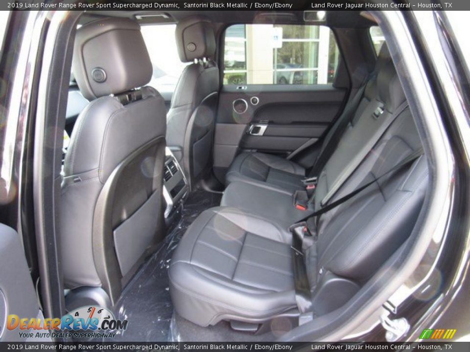 2019 Land Rover Range Rover Sport Supercharged Dynamic Santorini Black Metallic / Ebony/Ebony Photo #5