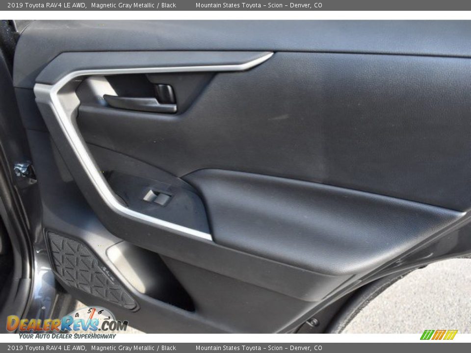 2019 Toyota RAV4 LE AWD Magnetic Gray Metallic / Black Photo #22