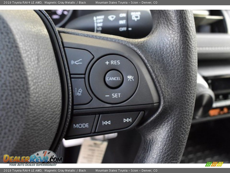 2019 Toyota RAV4 LE AWD Magnetic Gray Metallic / Black Photo #26