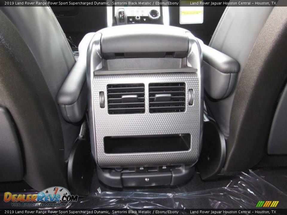 2019 Land Rover Range Rover Sport Supercharged Dynamic Santorini Black Metallic / Ebony/Ebony Photo #17