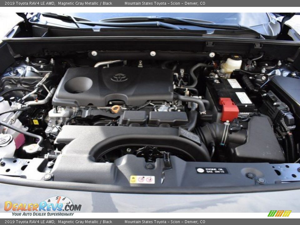 2019 Toyota RAV4 LE AWD Magnetic Gray Metallic / Black Photo #31