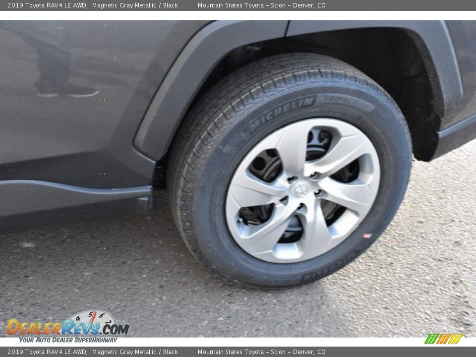 2019 Toyota RAV4 LE AWD Magnetic Gray Metallic / Black Photo #33