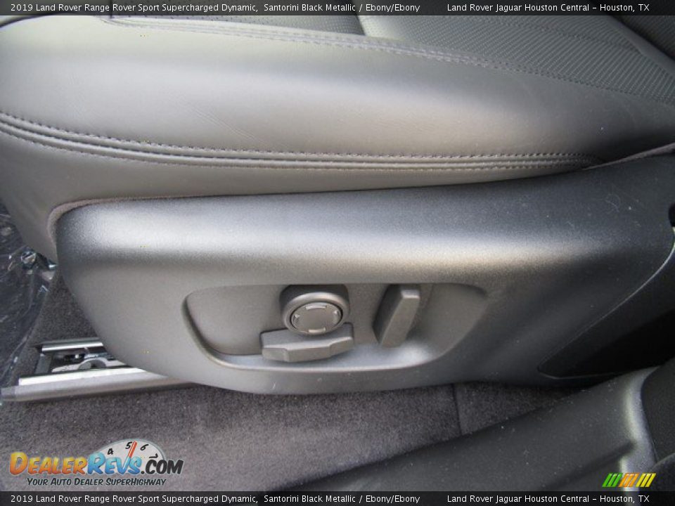 2019 Land Rover Range Rover Sport Supercharged Dynamic Santorini Black Metallic / Ebony/Ebony Photo #26