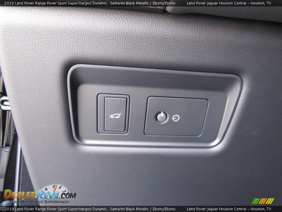 2019 Land Rover Range Rover Sport Supercharged Dynamic Santorini Black Metallic / Ebony/Ebony Photo #27