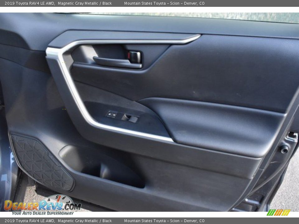 2019 Toyota RAV4 LE AWD Magnetic Gray Metallic / Black Photo #21