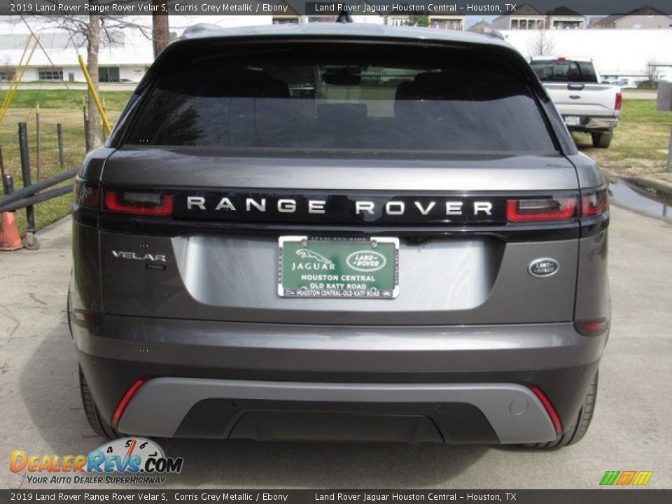 2019 Land Rover Range Rover Velar S Corris Grey Metallic / Ebony Photo #8