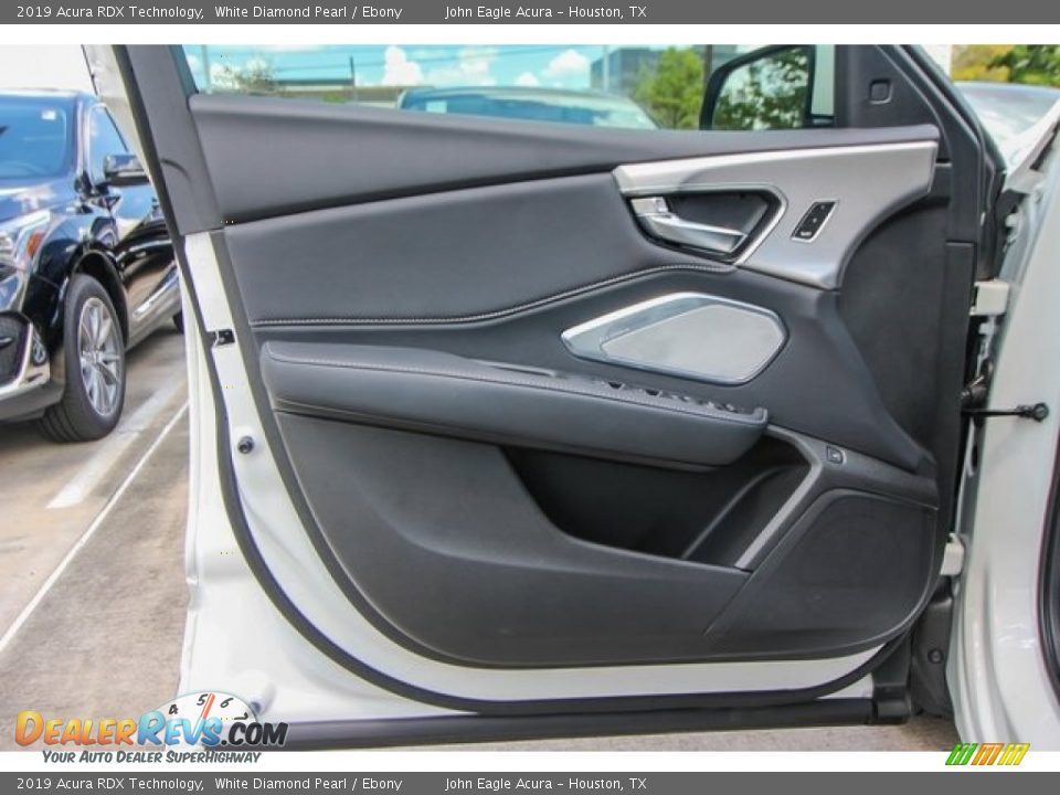 2019 Acura RDX Technology White Diamond Pearl / Ebony Photo #15