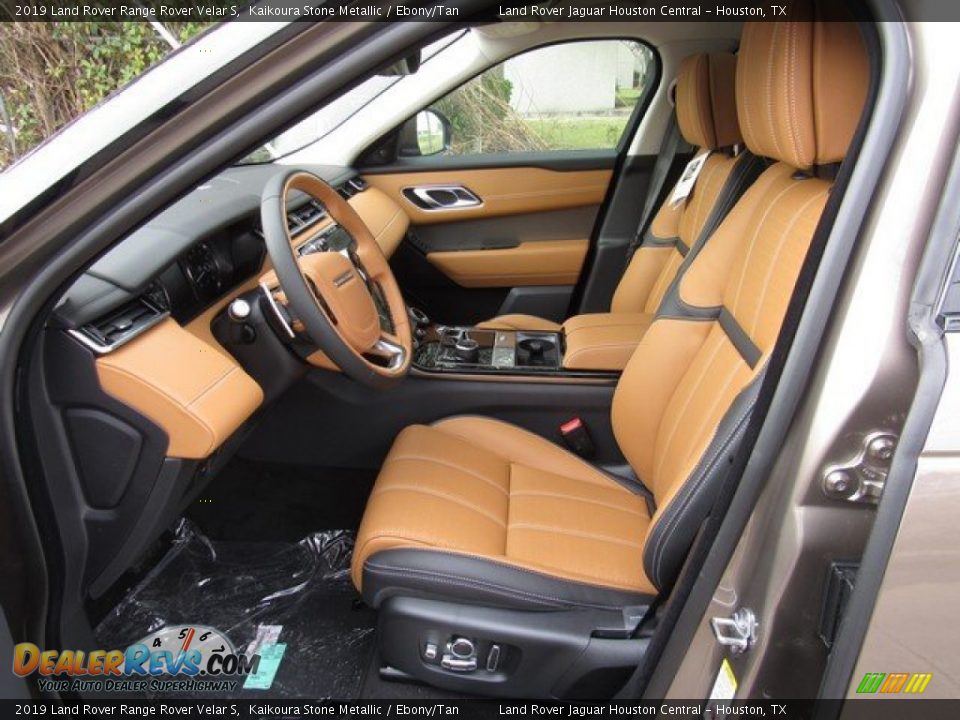 Ebony/Tan Interior - 2019 Land Rover Range Rover Velar S Photo #3