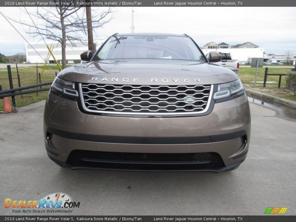 2019 Land Rover Range Rover Velar S Kaikoura Stone Metallic / Ebony/Tan Photo #10