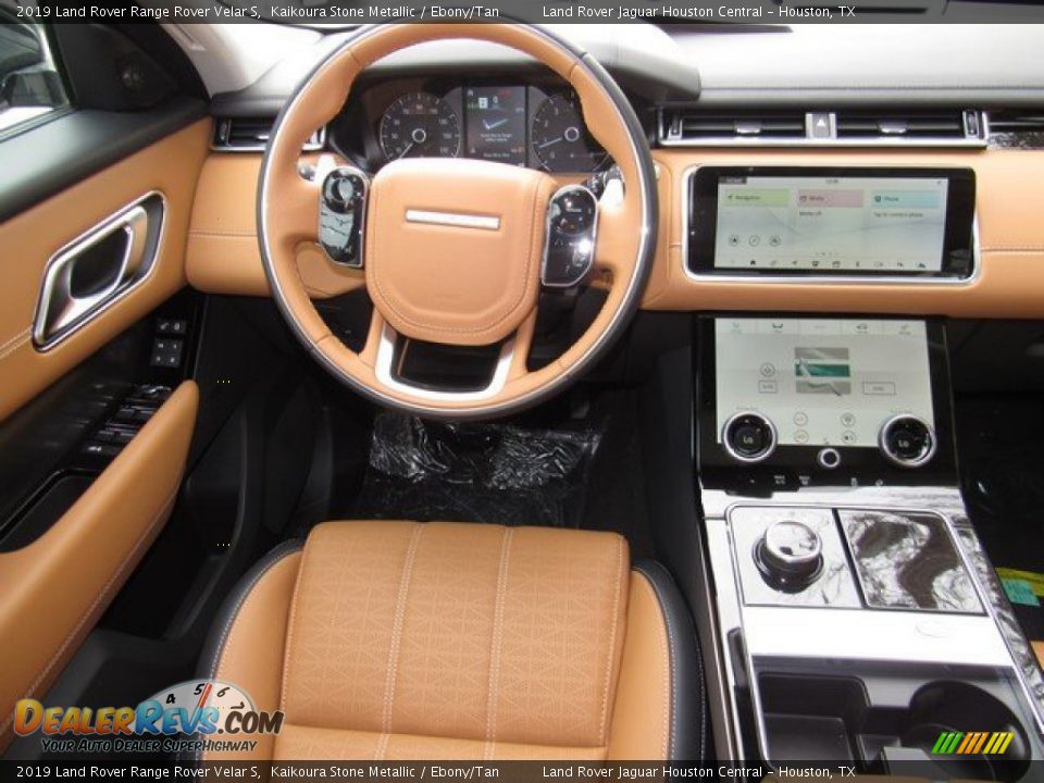 2019 Land Rover Range Rover Velar S Kaikoura Stone Metallic / Ebony/Tan Photo #14