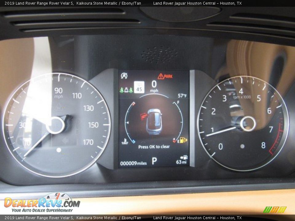 2019 Land Rover Range Rover Velar S Gauges Photo #29
