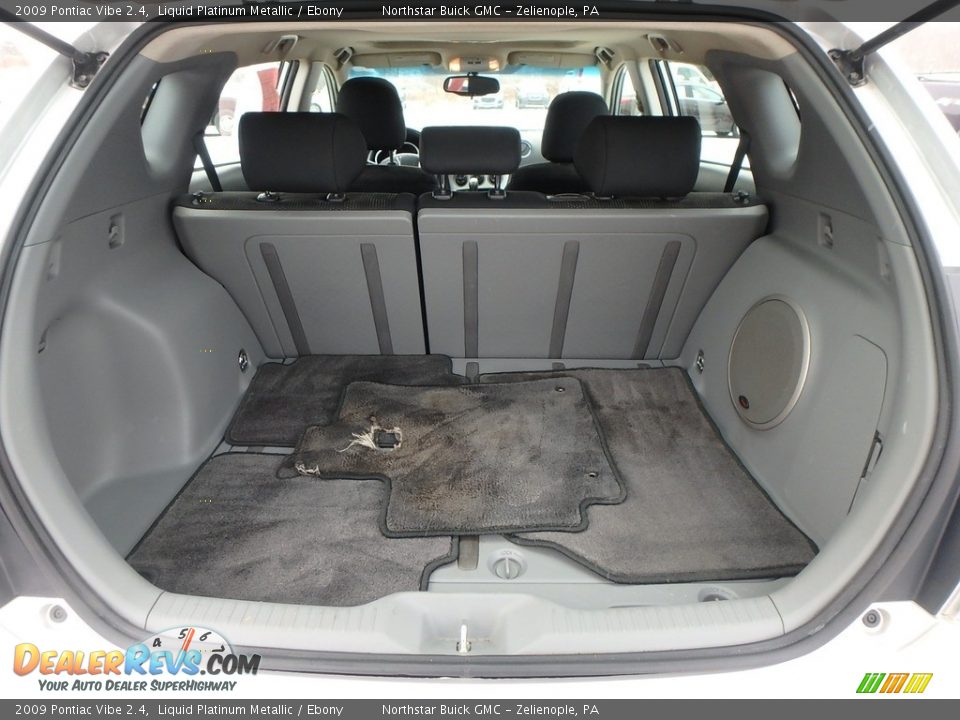 2009 Pontiac Vibe 2.4 Liquid Platinum Metallic / Ebony Photo #11