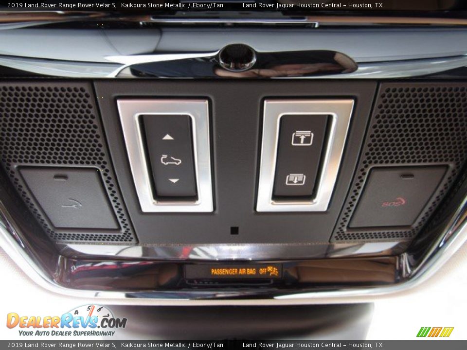 2019 Land Rover Range Rover Velar S Kaikoura Stone Metallic / Ebony/Tan Photo #36