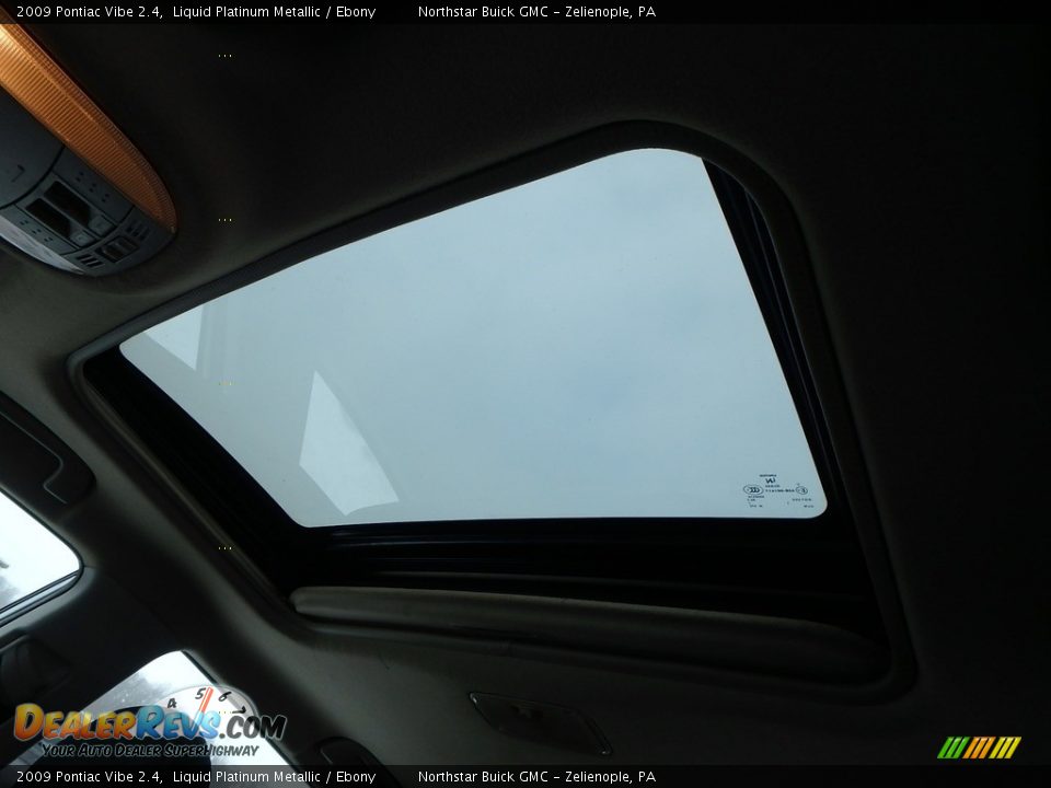 2009 Pontiac Vibe 2.4 Liquid Platinum Metallic / Ebony Photo #20