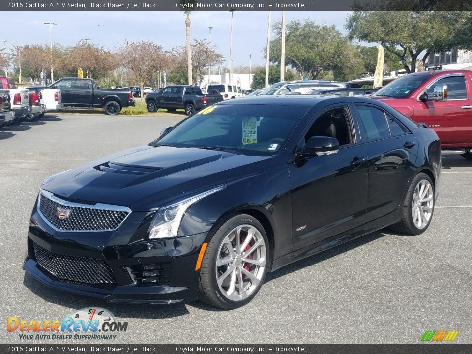 2016 Cadillac ATS V Sedan Black Raven / Jet Black Photo #1