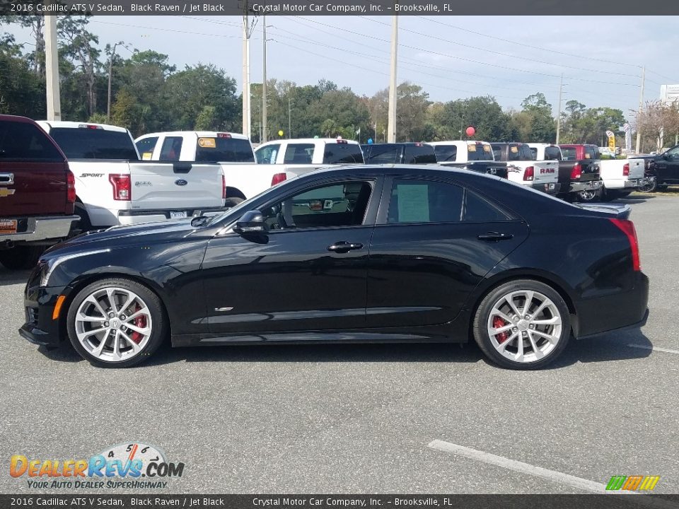 2016 Cadillac ATS V Sedan Black Raven / Jet Black Photo #2