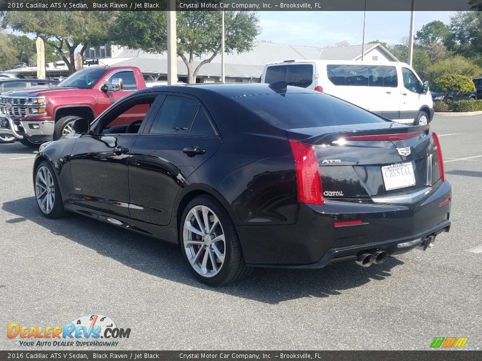 2016 Cadillac ATS V Sedan Black Raven / Jet Black Photo #3