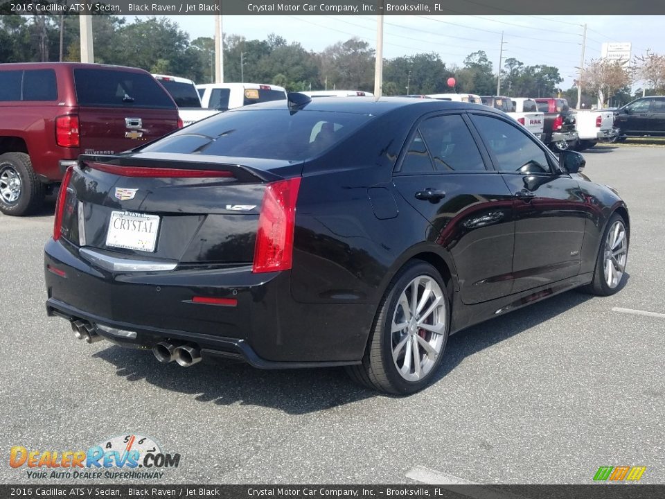 2016 Cadillac ATS V Sedan Black Raven / Jet Black Photo #5