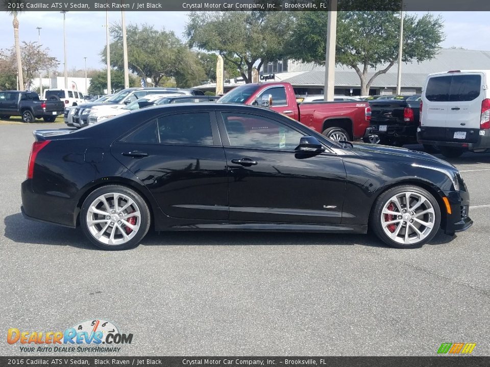 2016 Cadillac ATS V Sedan Black Raven / Jet Black Photo #6