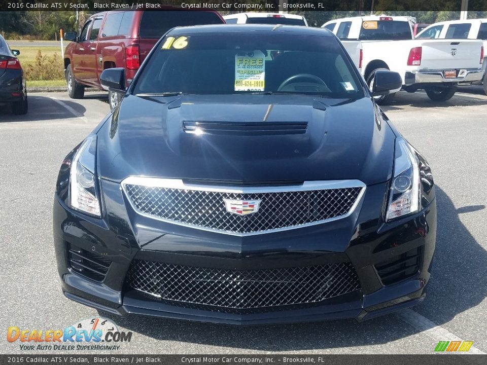 2016 Cadillac ATS V Sedan Black Raven / Jet Black Photo #8