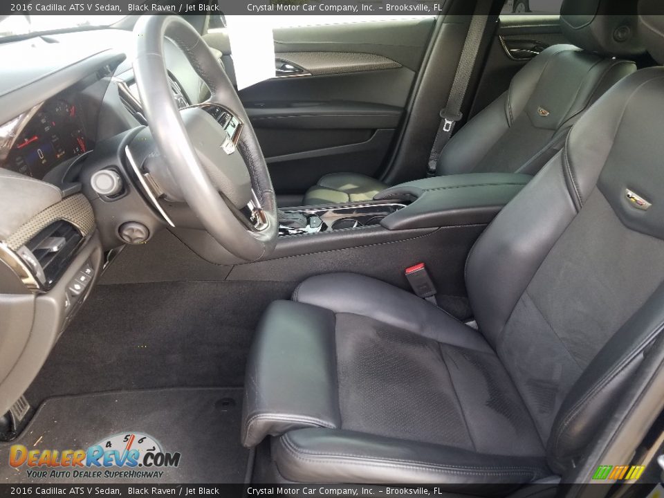 2016 Cadillac ATS V Sedan Black Raven / Jet Black Photo #9