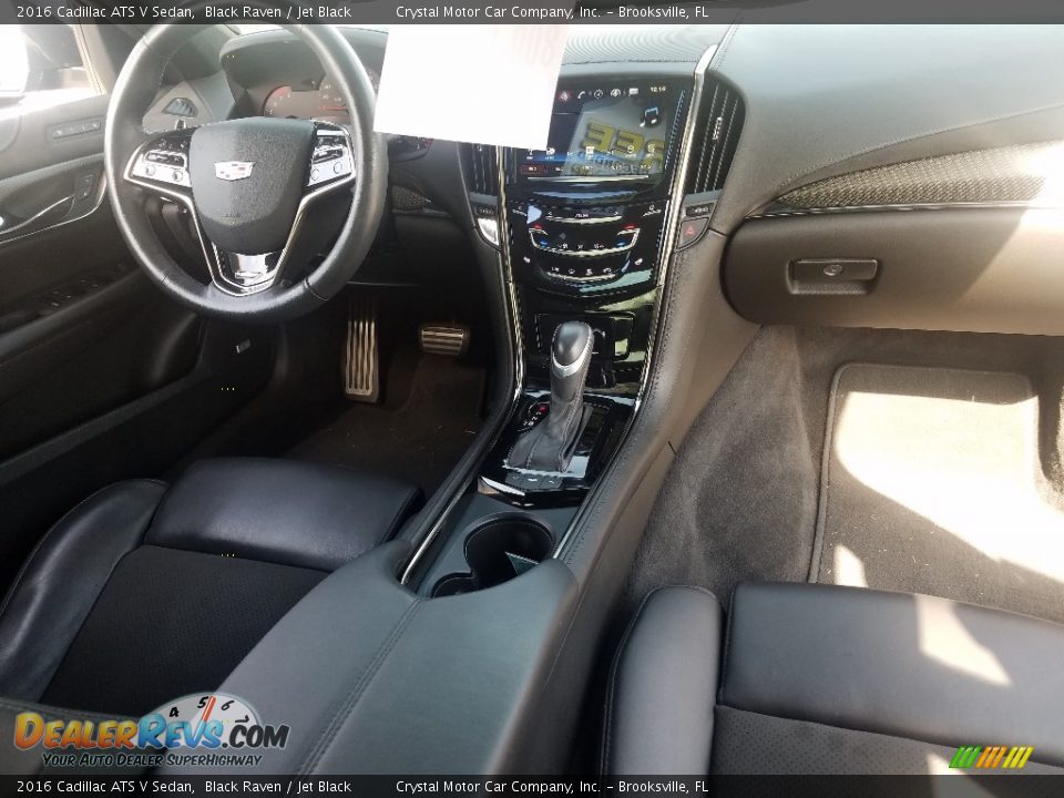 2016 Cadillac ATS V Sedan Black Raven / Jet Black Photo #13