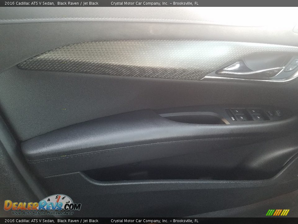 2016 Cadillac ATS V Sedan Black Raven / Jet Black Photo #17