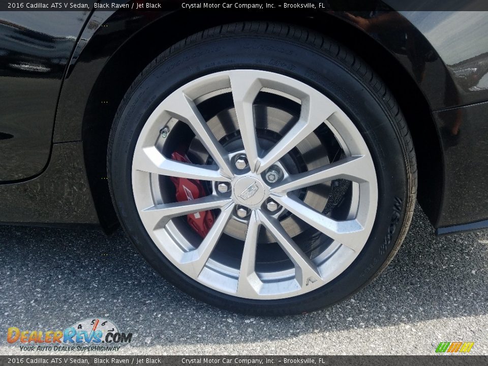 2016 Cadillac ATS V Sedan Black Raven / Jet Black Photo #20