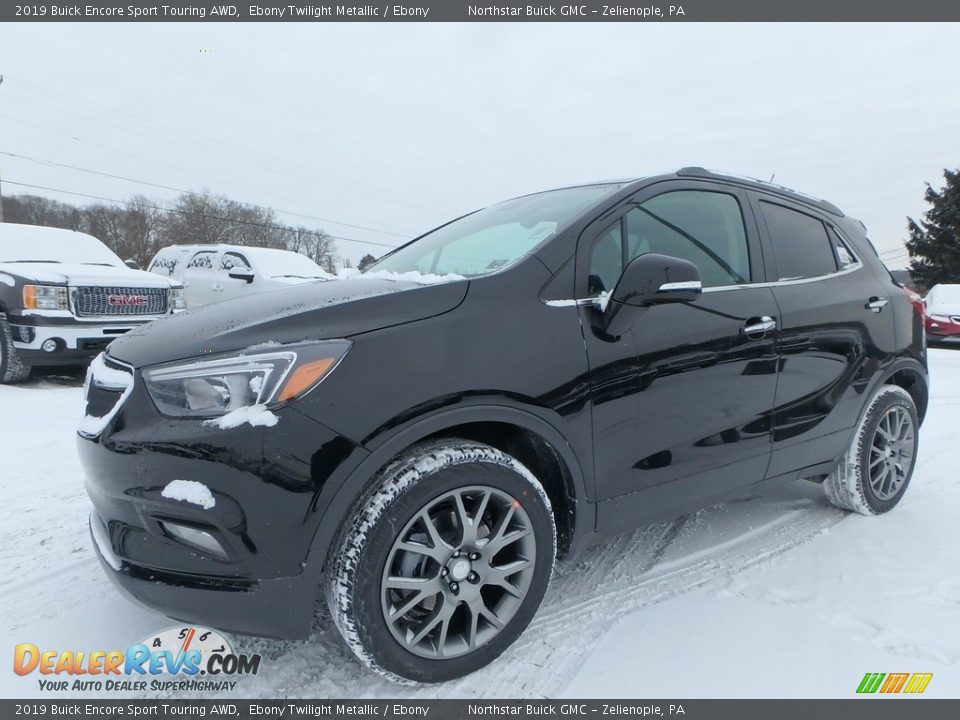 2019 Buick Encore Sport Touring AWD Ebony Twilight Metallic / Ebony Photo #1