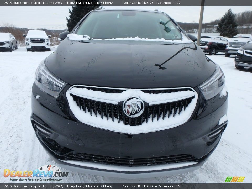 2019 Buick Encore Sport Touring AWD Ebony Twilight Metallic / Ebony Photo #2