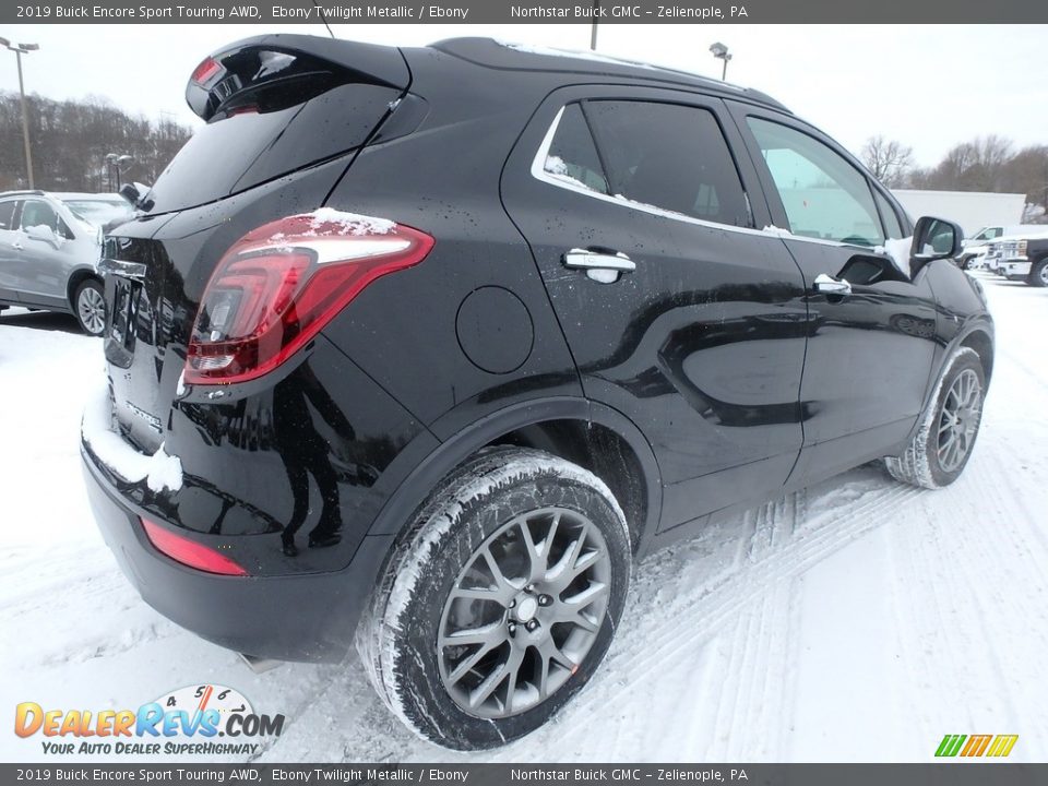 2019 Buick Encore Sport Touring AWD Ebony Twilight Metallic / Ebony Photo #5