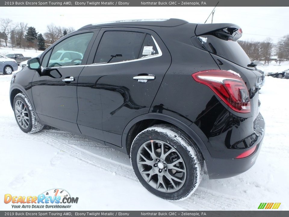 2019 Buick Encore Sport Touring AWD Ebony Twilight Metallic / Ebony Photo #8