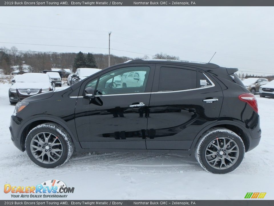 2019 Buick Encore Sport Touring AWD Ebony Twilight Metallic / Ebony Photo #10