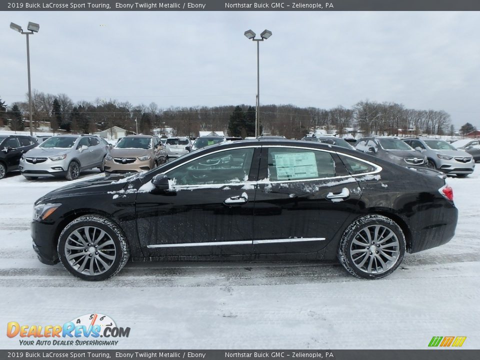 2019 Buick LaCrosse Sport Touring Ebony Twilight Metallic / Ebony Photo #8