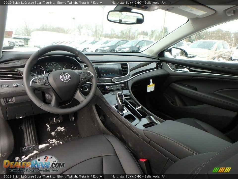 2019 Buick LaCrosse Sport Touring Ebony Twilight Metallic / Ebony Photo #12