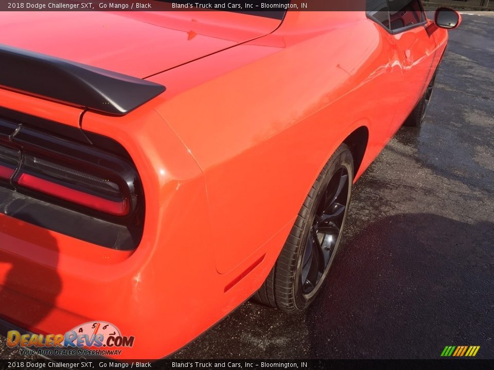 2018 Dodge Challenger SXT Go Mango / Black Photo #7