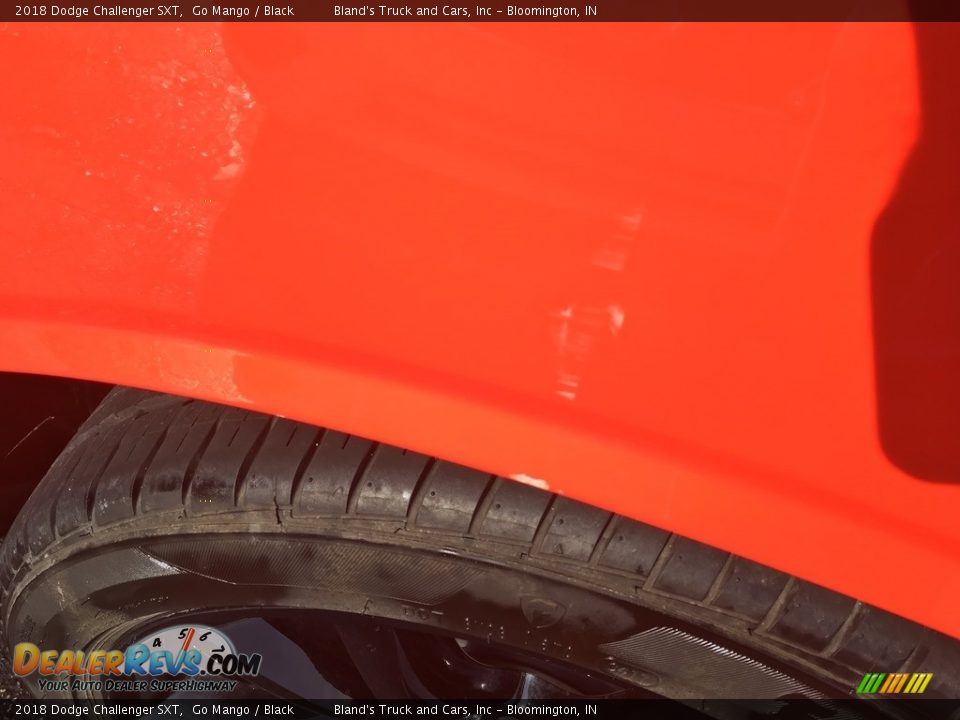 2018 Dodge Challenger SXT Go Mango / Black Photo #8