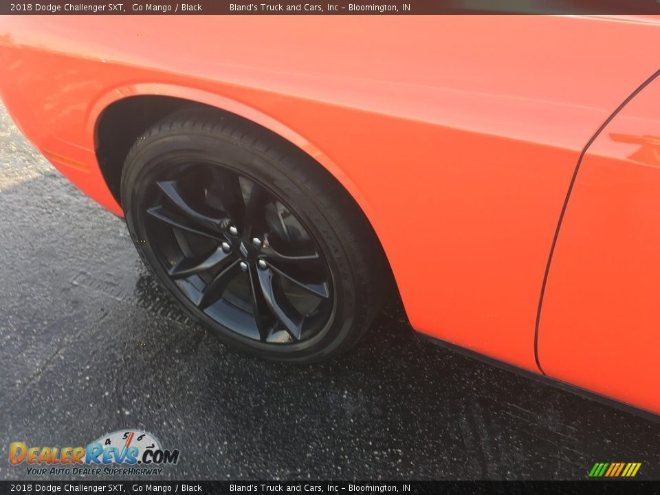 2018 Dodge Challenger SXT Go Mango / Black Photo #12